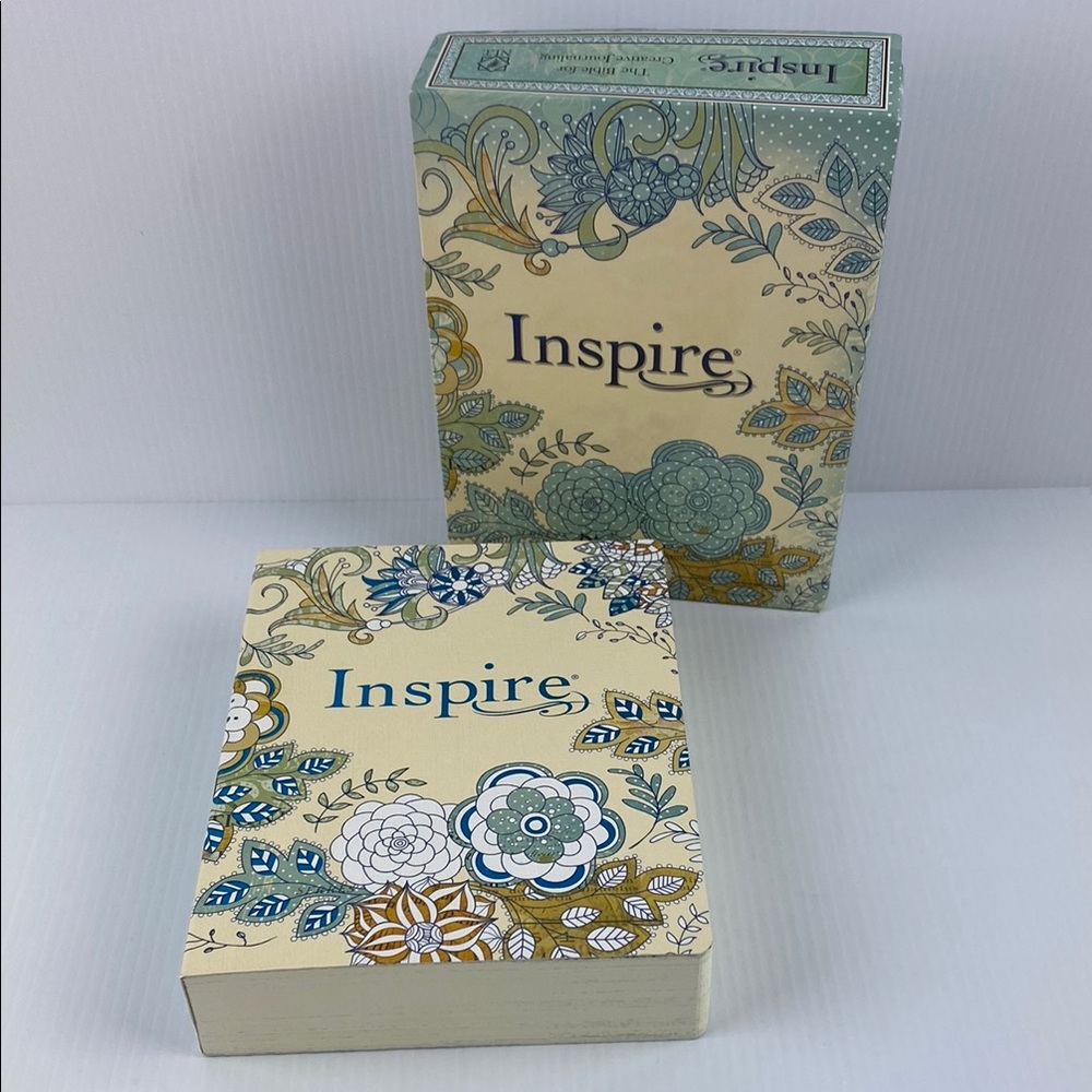 Inspire Creative Journalling Bible with Slipcase Softcover